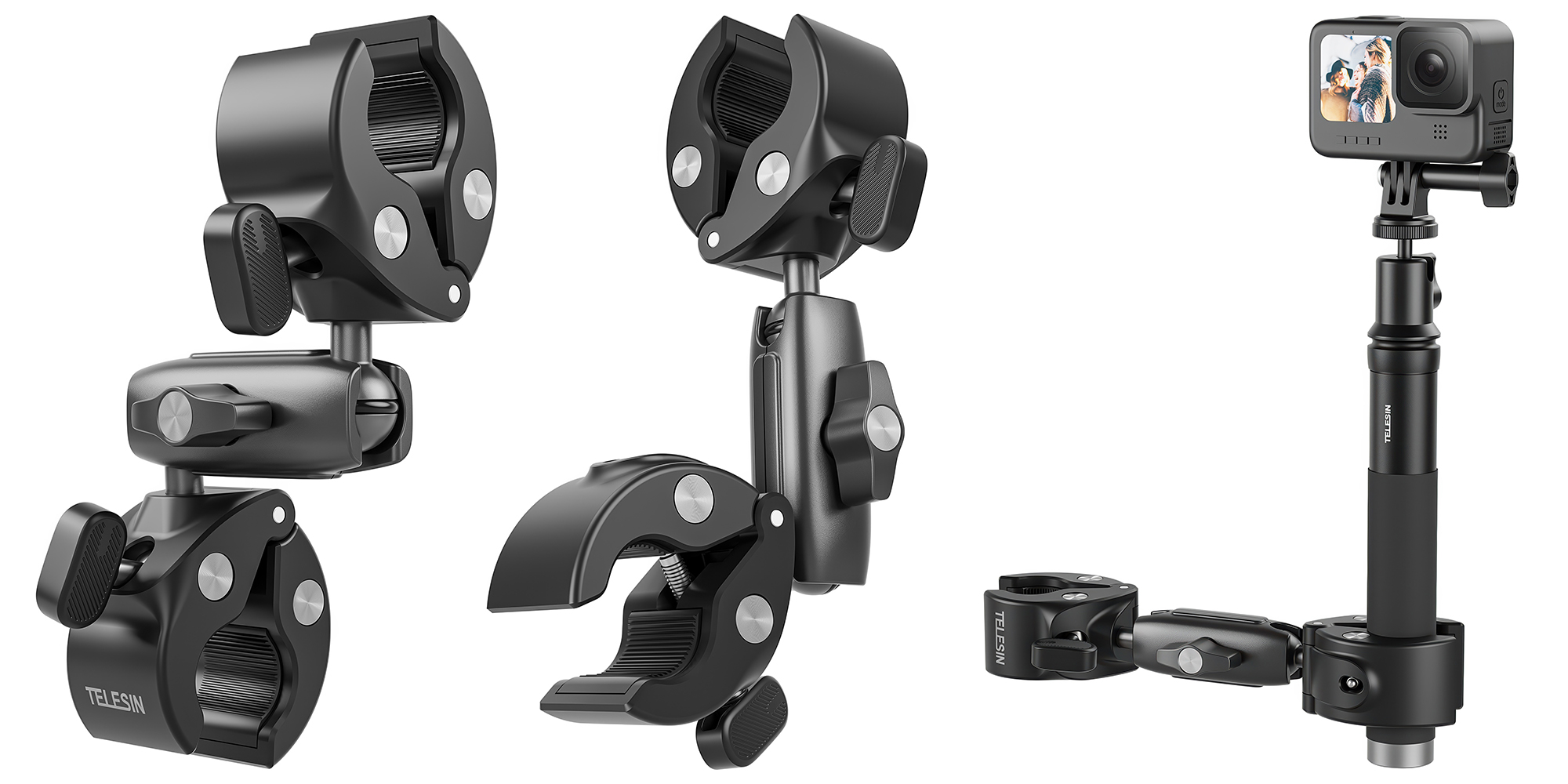 Uchwyt montażowy Telesin GP-HBM-001-D Double Clamp